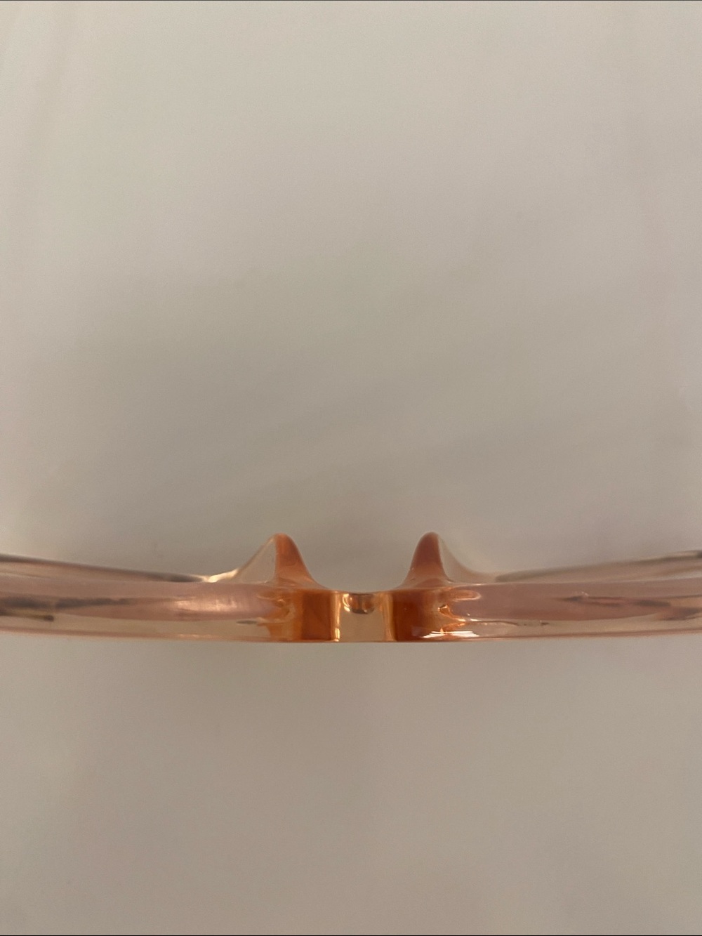 Women’s Health Powered By Diff Eyewear Blue Light Glasses Translucent Peach - Picture 2 of 11